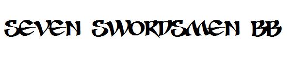 Seven Swordsmen BB字体