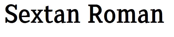 Sextan Roman字体