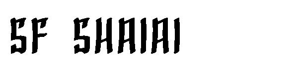 SF Shai字体ai字体