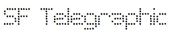 SF Telegraphic字体