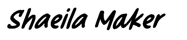 Shaeila Maker字体