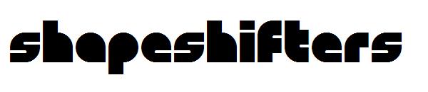 Shapeshifters字体