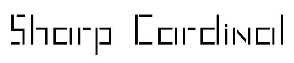 Sharp Cardinal字体
