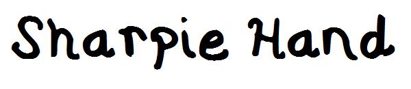 Sharpie Hand字体