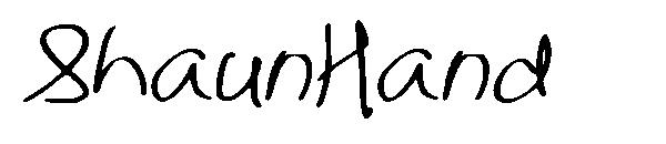 ShaunHand字体