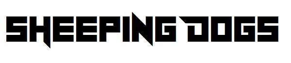 Sheeping Dogs字体