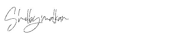 Shelbymalkan字体