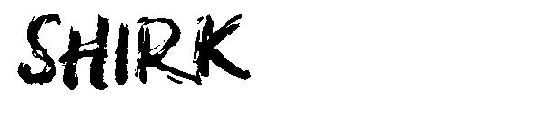 SHIRK字体