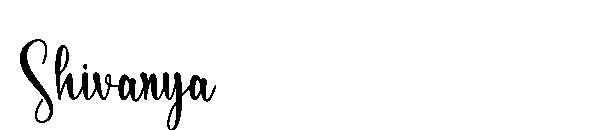 Shivanya字体