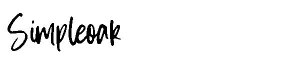 Simpleoak字体