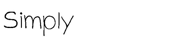 Simply字体