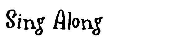 Sing Along字体