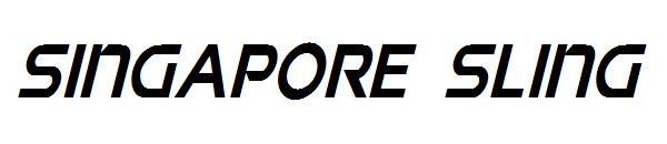 Singapore Sling字体