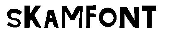 Skamfont字体