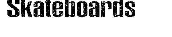 Skateboards字体