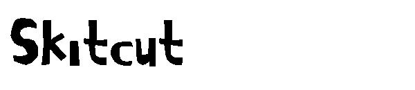 Skitcut字体