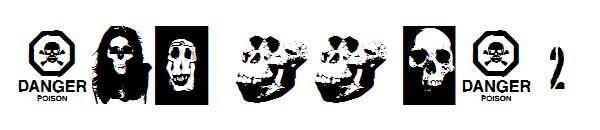 SKULL TS 2字体