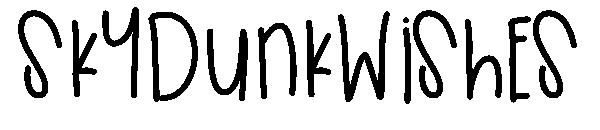 SkyDunkWishes字体