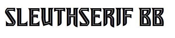 SleuthSerif BB字体