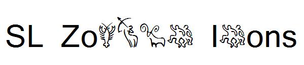 SL Zodiac Icons字体