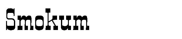 Smokum字体