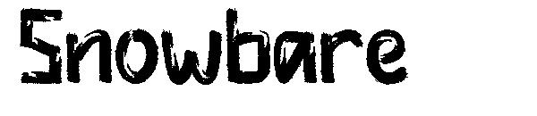 Snowbare字体