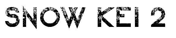 Snow Kei 2字体