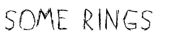 SOME RINGS字体