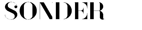 SONDER字体