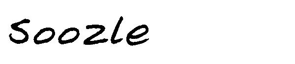 Soozle字体