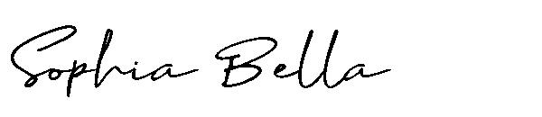 Sophia Bella字体
