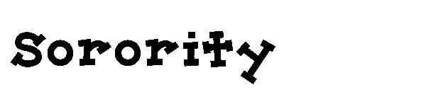 Sorority字体
