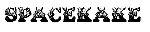 SPACEKAKE字体