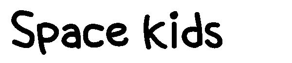 Space kids字体