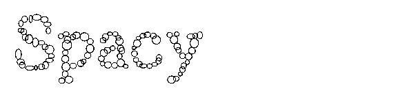 Spacy字体