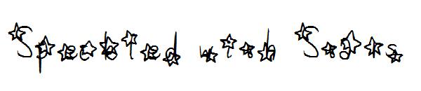 Speckled with Stars字体