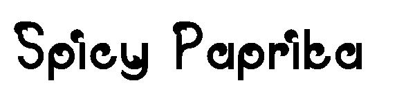 Spicy Paprika字体