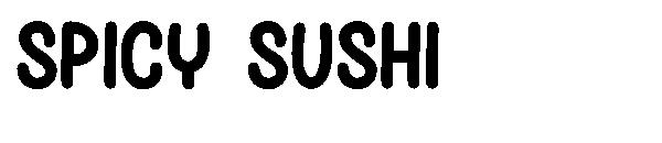 Spicy Sushi字体