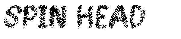 Spin Head字体