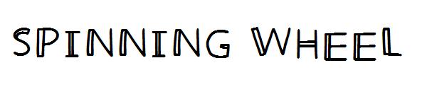 Spinning Wheel字体