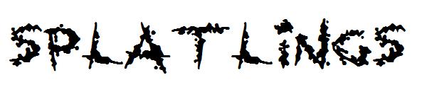Splatlings字体