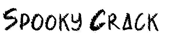 Spooky Crack字体