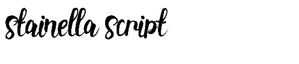 Stainella Script字体