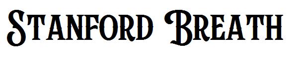 Stanford Breath字体