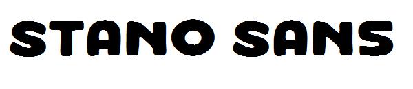 Stano Sans字体