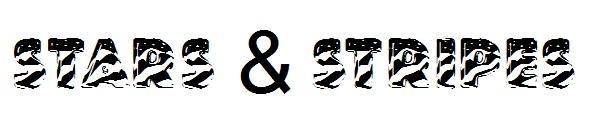 STARS & STRIPES字体