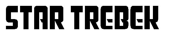 Star Trebek字体