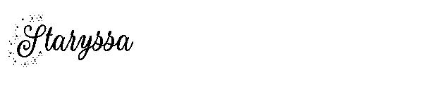 Staryssa字体