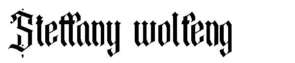 Steffany wolfeng字体
