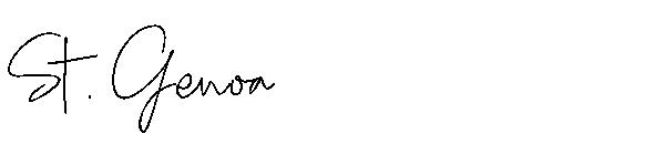St . Genoa字体